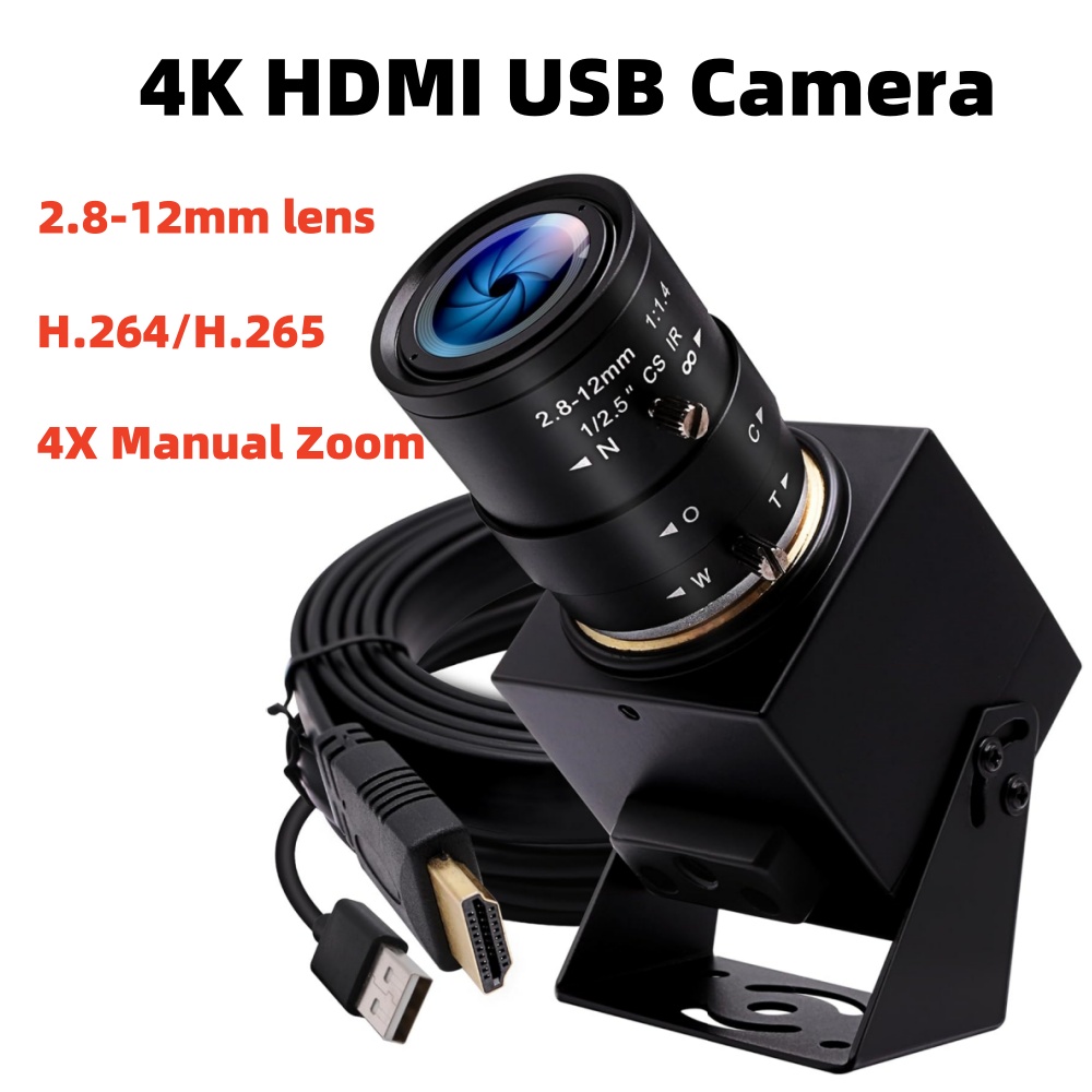 Webcam 4K - ELP 4K 30fps HDMI USB2.0 카메라