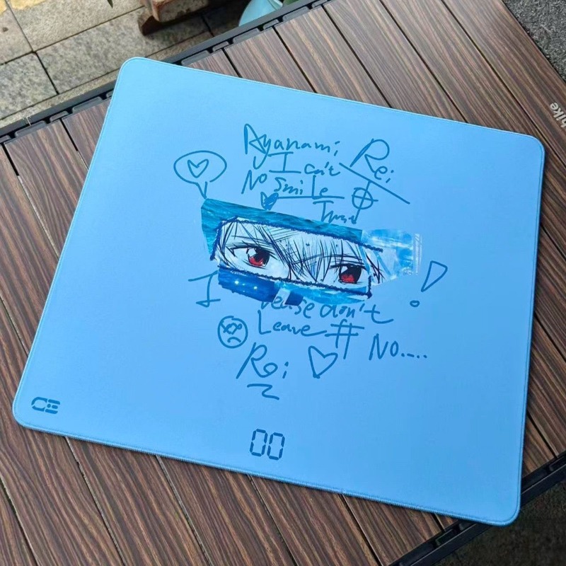Japan Pc Gaming - 에반게리온 레이 아야나미 마우스패드 애니메이션 프린팅