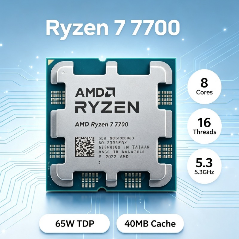 Pc Gaming Cpu - AM5 슬롯 게이밍 데스크탑 CPU AMD