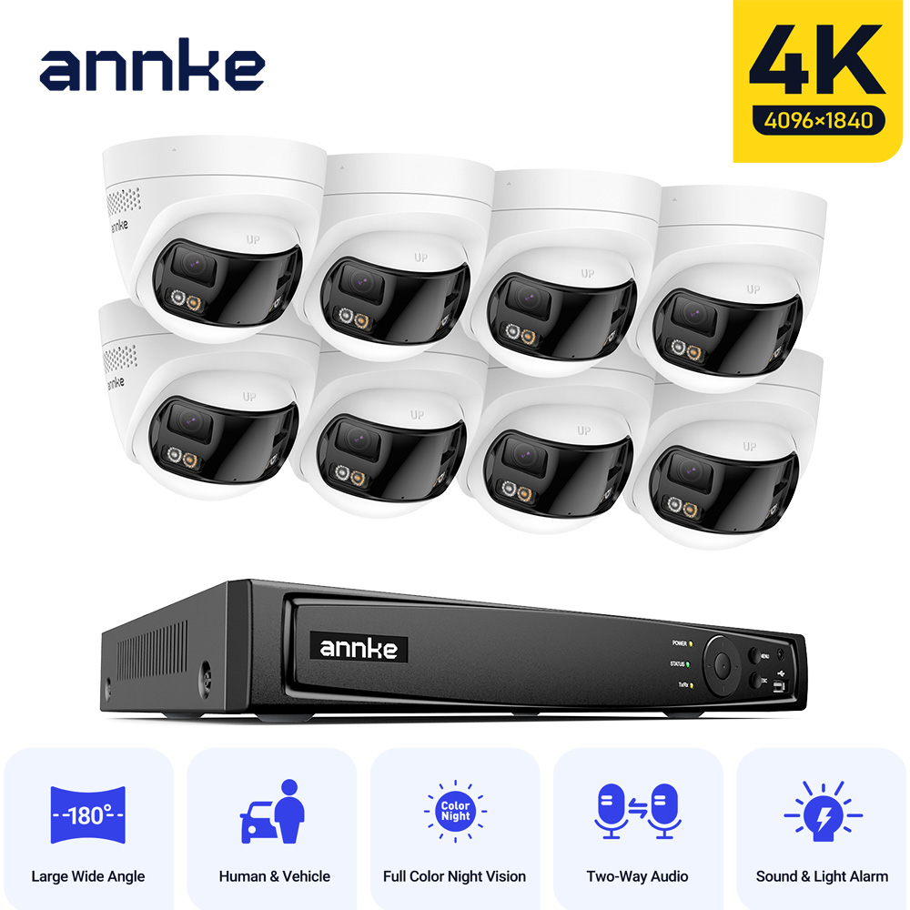 Webcam 4K - ANNKE 4K 야외 비디오 보안 카메라