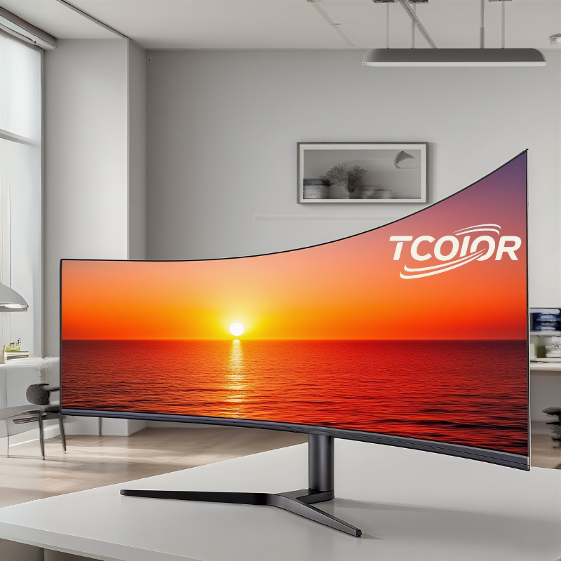 Pc Gaming Ultrawide Monitor - 프레임리스 사무용 슬림 스크린 모니터 LED