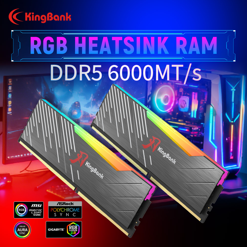 Pc Gaming Ddr5 - 킹뱅크 KRRB DDR5 RGB 소어블레이드 시리즈