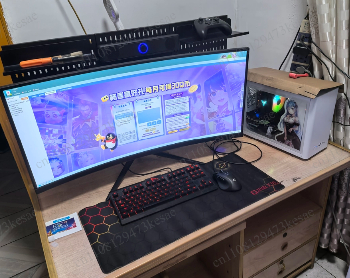 Pc Gaming Ultrawide Monitor - 34인치 울트라와이드 커브드 게이밍 모니터 WQHD