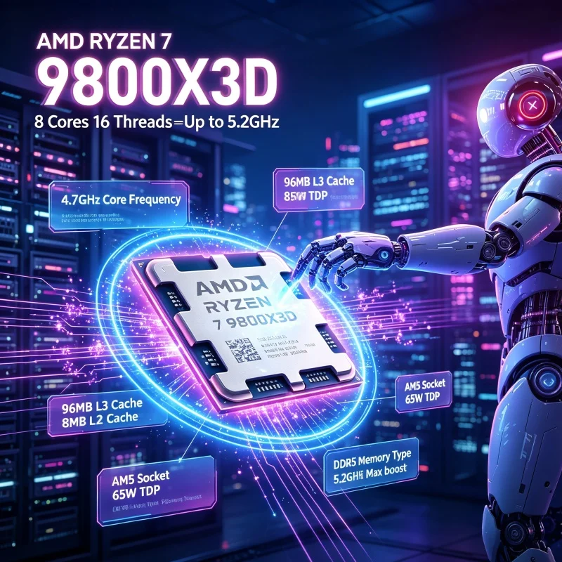 Pc Gaming Ddr5 - AMD 라이젠 7 9800X3D 콘텐츠 제작
