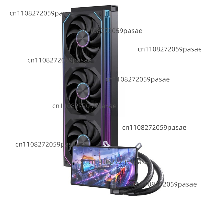 Pc Gaming Cpu - 360mm 수냉식 PC 케이스, 글래스리스 3D
