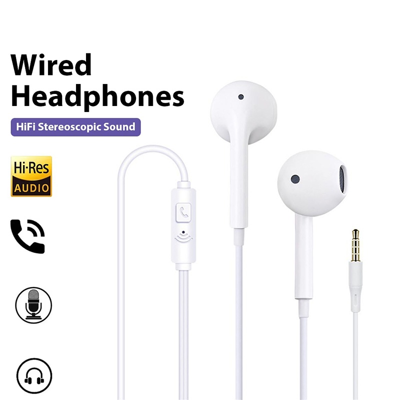 Pc Gaming Earbuds - 3.5mm 유선 이어폰 인이어 헤드셋 HIFI