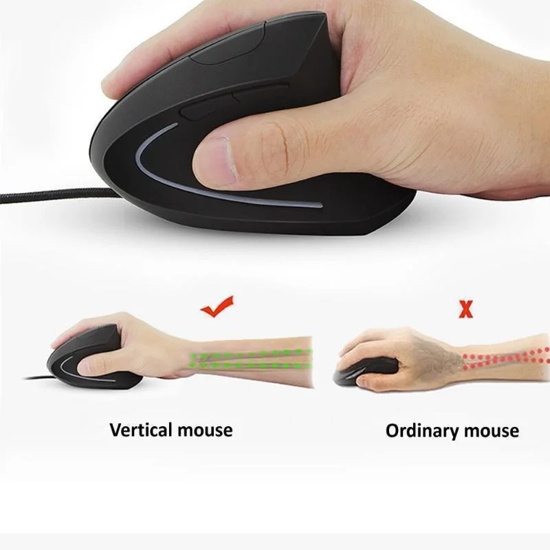 인체공학적 수직형 오른손잡이용 게이밍 마우스 유선 32 - Mouse Bungee Holder 리뷰 및 가격