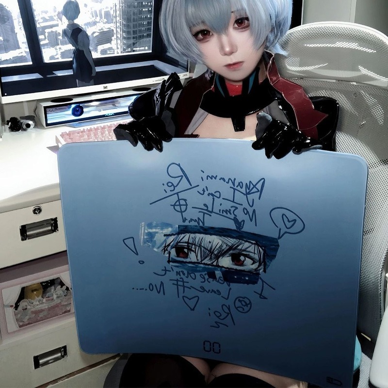에반게리온 레이 아야나미 마우스패드 애니메이션 프린팅  - Japan Pc Gaming 리뷰 및 가격