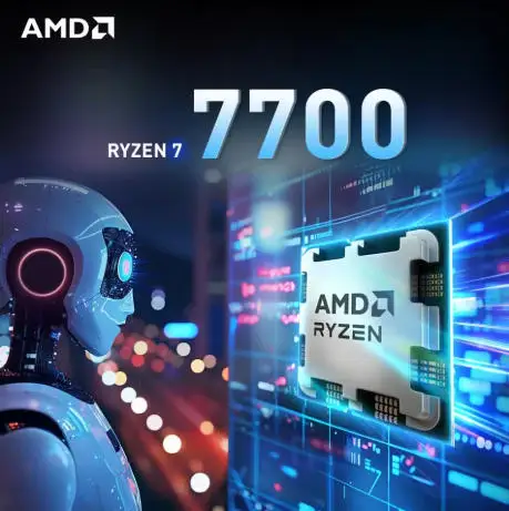 새로운 AMD Ryzen 7 7700 프로세서 3.8G - Pc Gaming Cpu 리뷰 및 가격