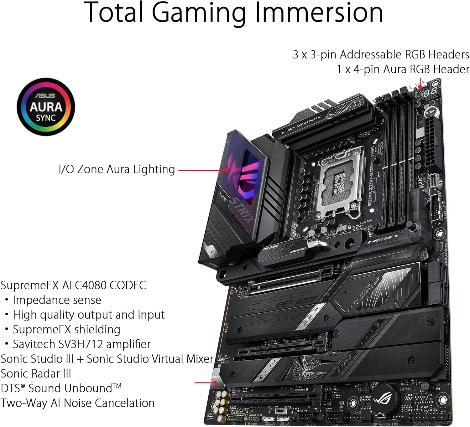 ASUS ROG STRIX Z790-E GAMING W - Pc Gaming Ddr5 리뷰 및 가격