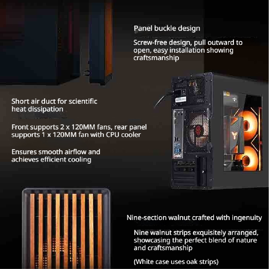 WJCOOLMAN Craftsman 3 MTAX/ITX - Pc Gaming Dell 리뷰 및 가격