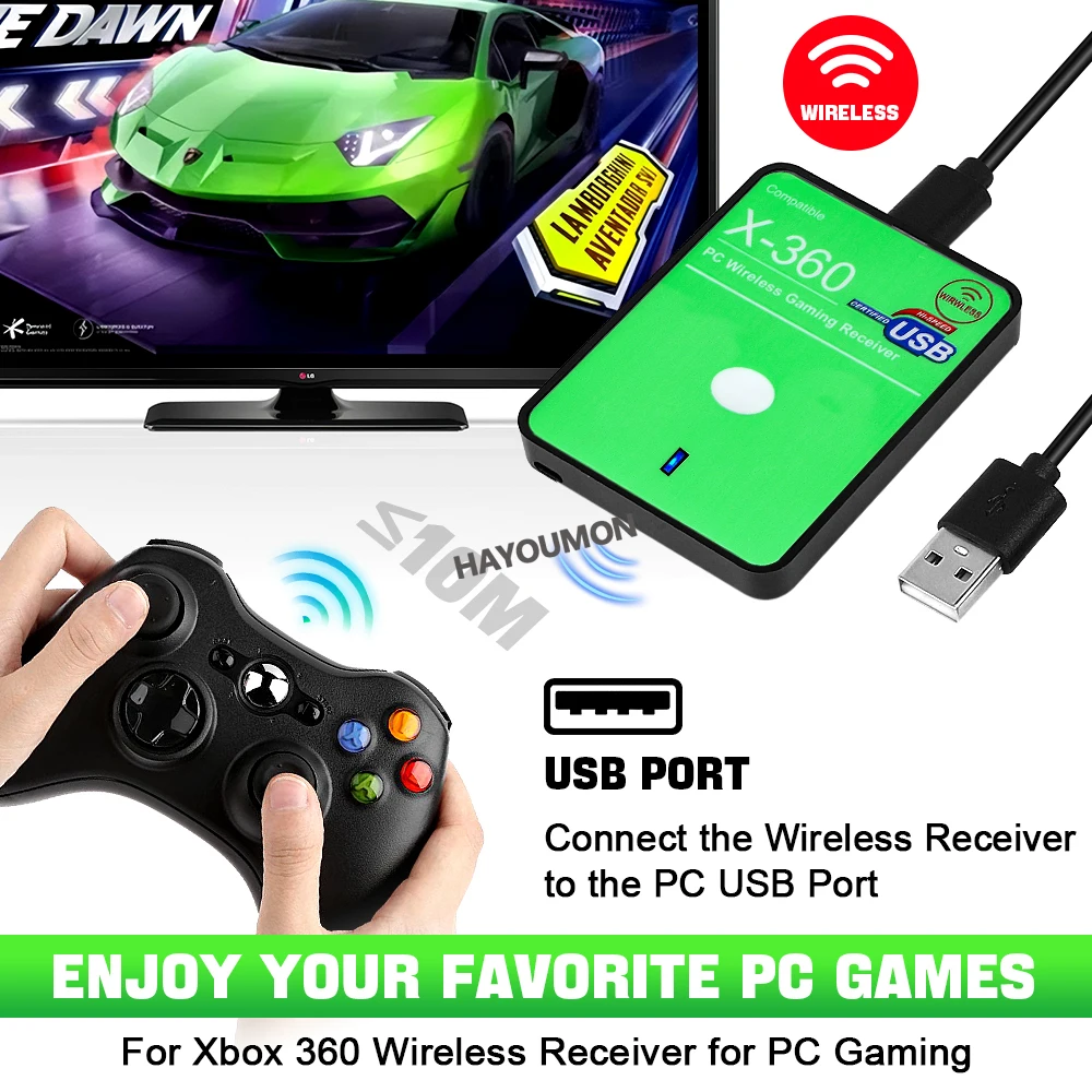 XBOX 360 PC용 새로운 무선 게임 수신기 Xbo - Pc Gaming Xbox Controller 리뷰 및 가격