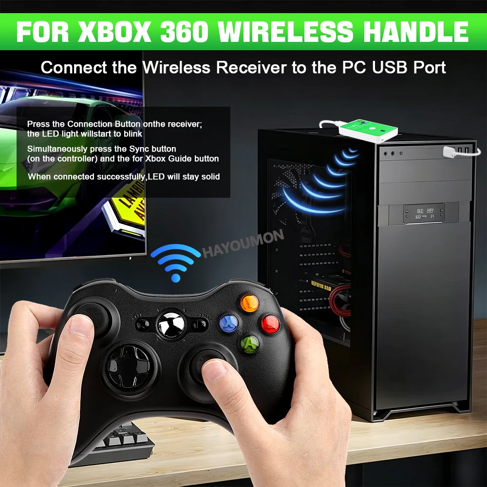 XBOX 360 PC용 새로운 무선 게임 수신기 Xbo - Pc Gaming Xbox Controller 리뷰 및 가격