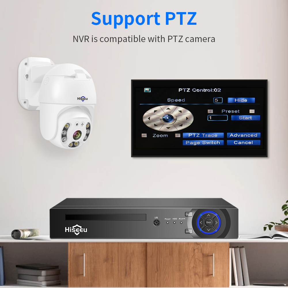 Hiseeu 4CH 10CH 16CH 4K 8MP 5M - Webcam 4K 리뷰 및 가격