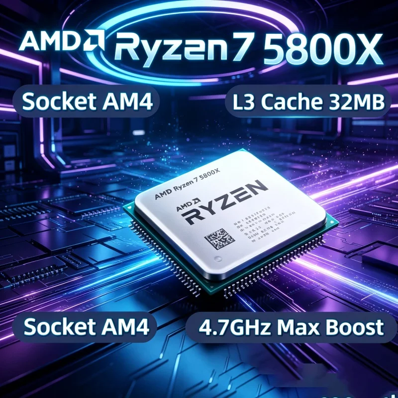 구형 PC 업그레이드 AMD Ryzen 7 5800X  - Pc Gaming Cpu 리뷰 및 가격