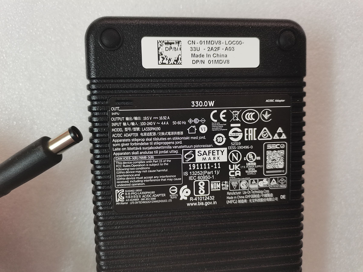 새로운 정품 330W 19.5V 16.92A AC 어댑 - Pc Gaming Dell 리뷰 및 가격