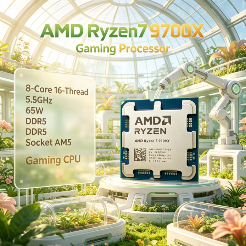 AMD 라이젠 7 9700X 8코어 16스레드 소켓 A - Pc Gaming Ddr5 리뷰 및 가격