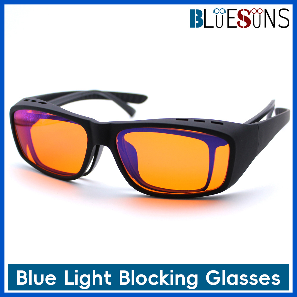 오렌지색과 노란색 렌즈가 있는 대형 블루라이트 차단 안 - Gaming Glasses Blue Light 리뷰 및 가격