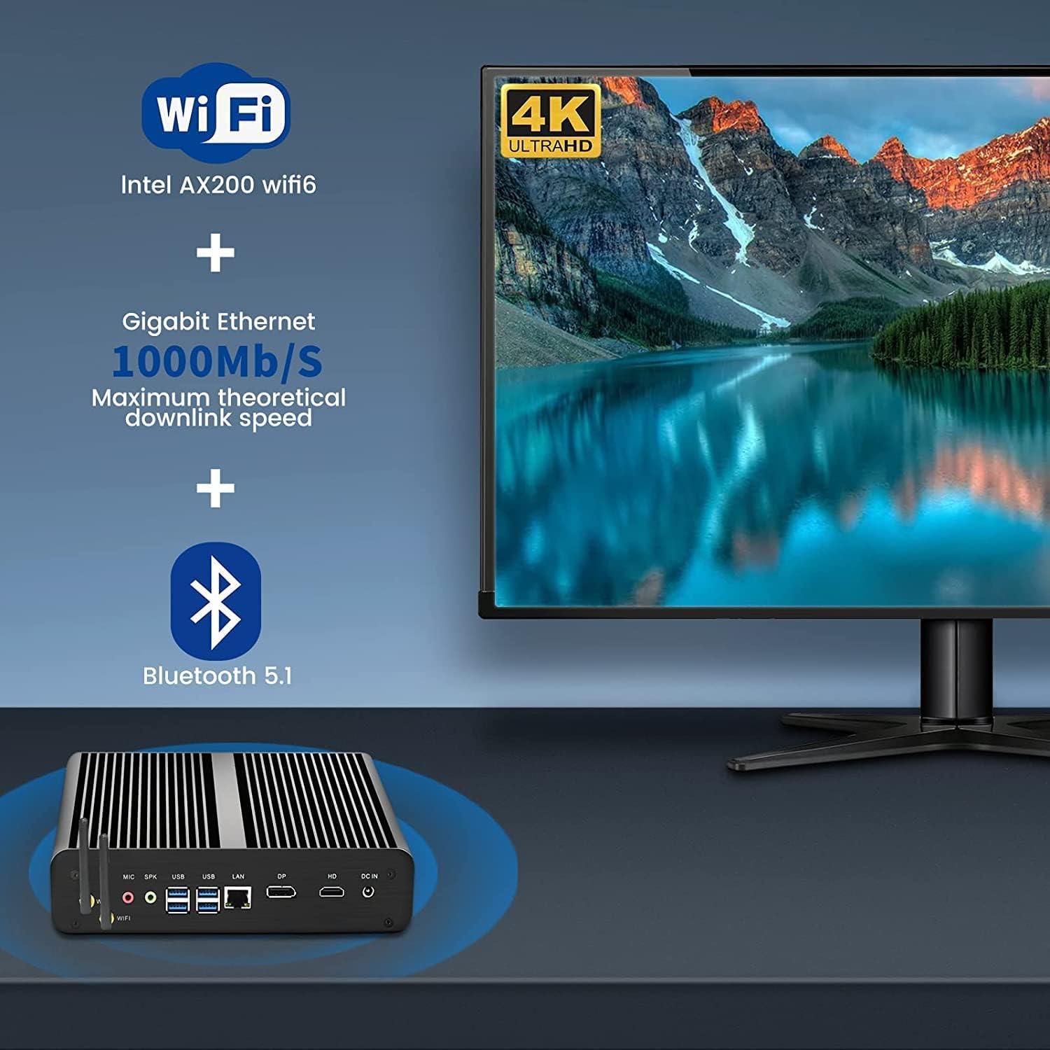 파타커 12세대 알더레이크 팬리스 미니 PC 인텔 코어 - Pc Gaming Cpu 리뷰 및 가격