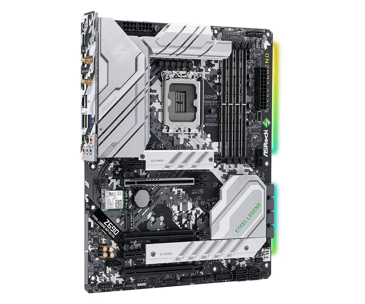 Z690 LGA1700 마더보드 ASROCK Z690  - Pc Gaming Ddr5 리뷰 및 가격