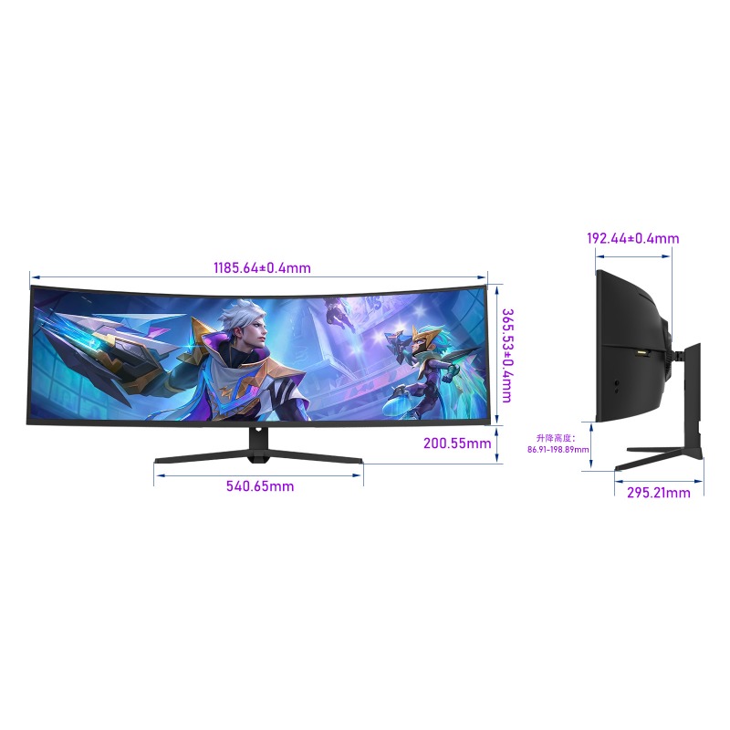 5120*1440 5K 울트라 와이드 커브드 게이밍 모 - Pc Gaming Ultrawide Monitor 리뷰 및 가격