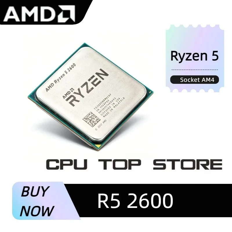 AMD 라이젠5 2600 AM4 인터페이스 컴퓨터 CP - Pc Gaming Cpu 리뷰 및 가격