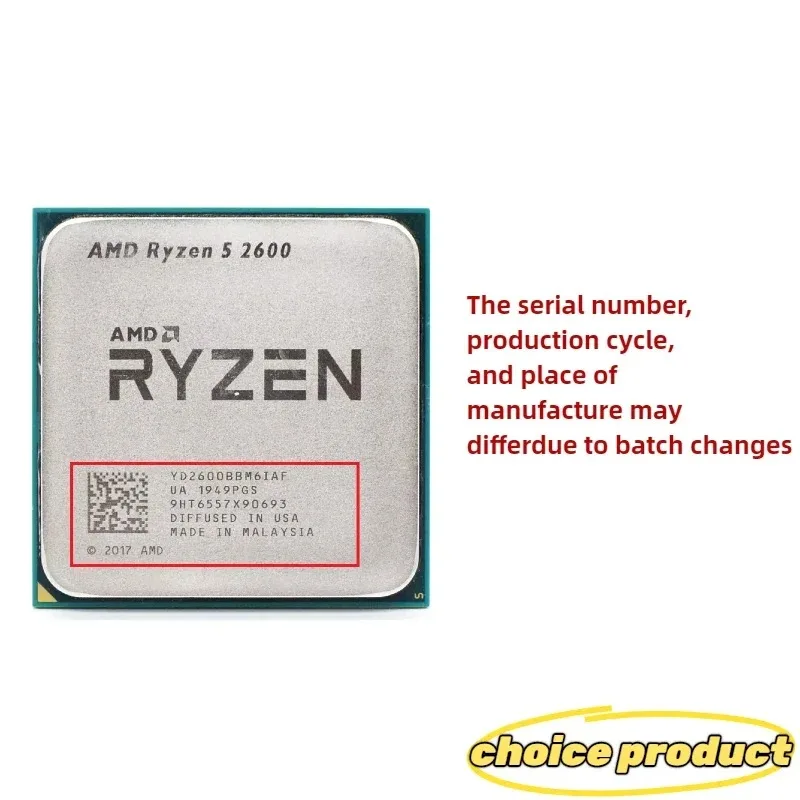 AMD 라이젠5 2600 AM4 인터페이스 컴퓨터 CP - Pc Gaming Cpu 리뷰 및 가격