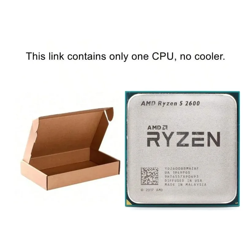 AMD 라이젠5 2600 AM4 인터페이스 컴퓨터 CP - Pc Gaming Cpu 리뷰 및 가격