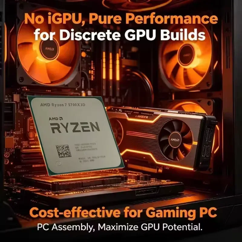 AMD 라이젠 7 5700X3D R7 5700X3D 8 - Pc Gaming Cpu 리뷰 및 가격
